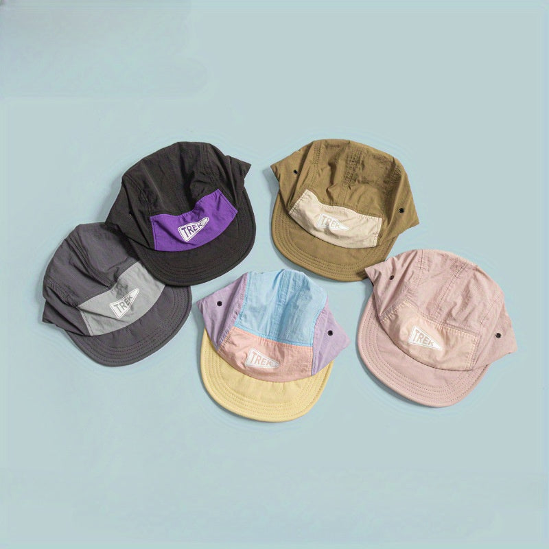 Colorful Quick-Dry Baseball Cap for Men and Women, Lightweight Breathable Summer Outdoor Sun Hat with Soft Brim