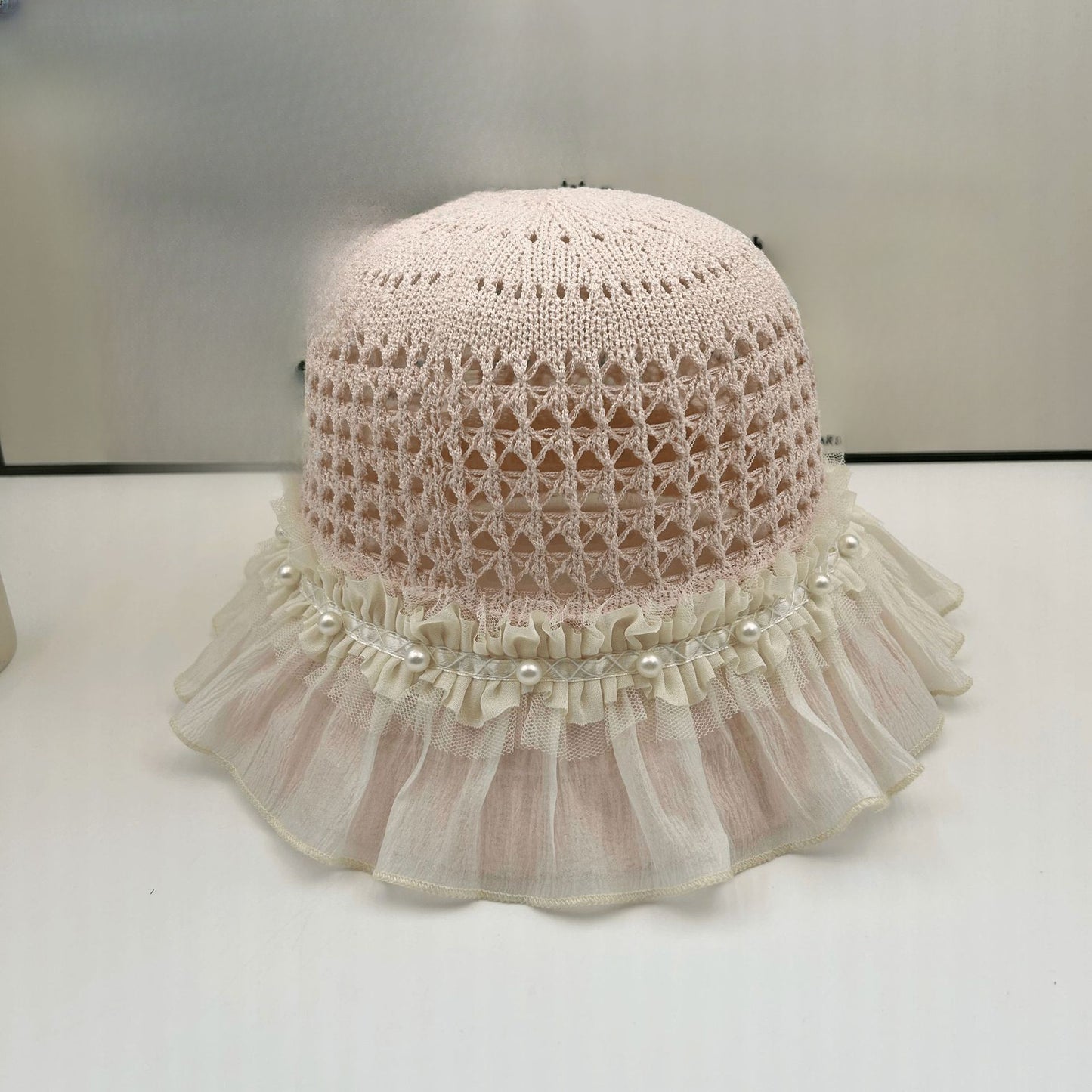 Breathable Straw Sun Hat Breathable Straw Sun Hat, Summer Seaside Full Face Shading Bucket Hat