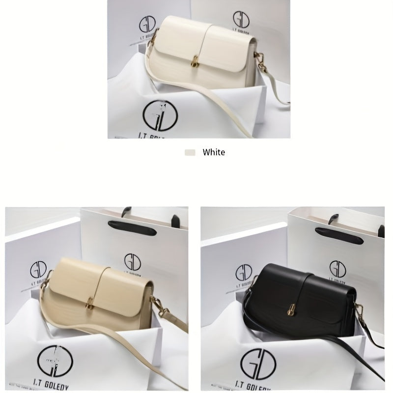 Guangzhou Women'S Bags Minority Luxury Brand Saddle Bags 2025 New Women'S Bags One Shoulder Underarm Cross-body Bags