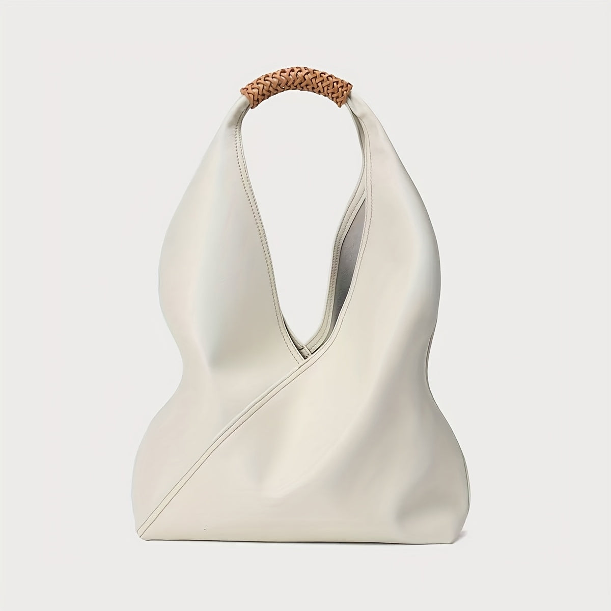 Luxury Genuine Leather Women's Tote Bag – Large Capacity, Elegant Design, Magnetic Closure, Available Blue & More Colors, Perfect for Commuting or Everyday Use