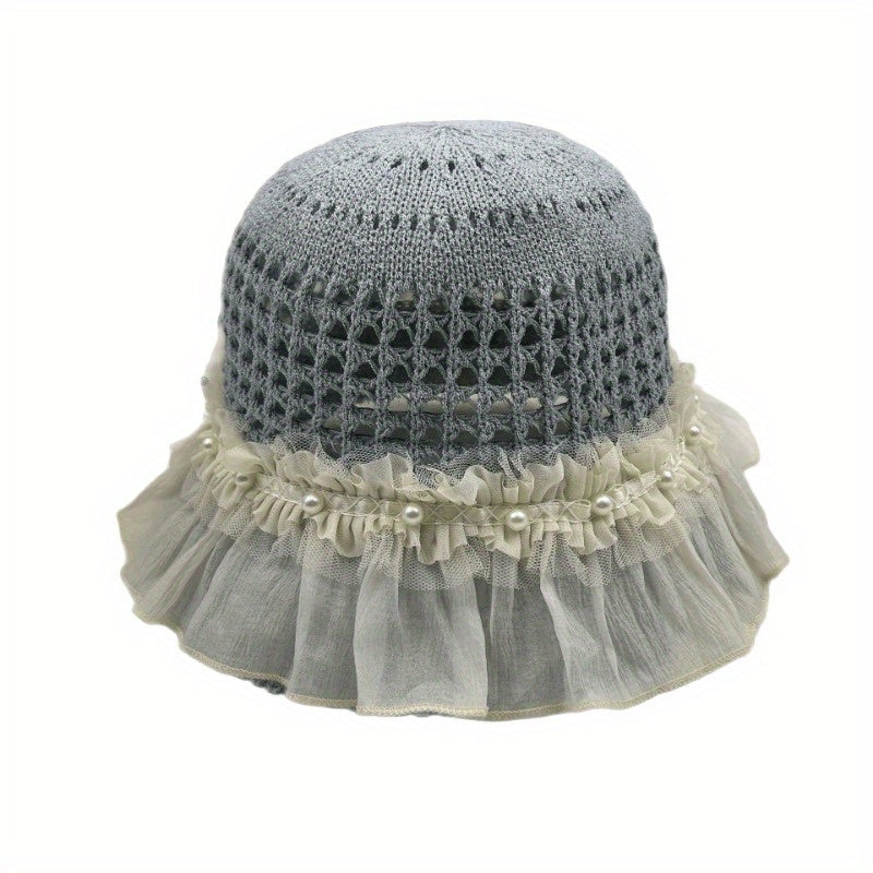 Breathable Straw Sun Hat Breathable Straw Sun Hat, Summer Seaside Full Face Shading Bucket Hat