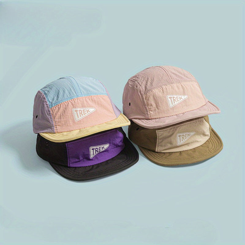 Colorful Quick-Dry Baseball Cap for Men and Women, Lightweight Breathable Summer Outdoor Sun Hat with Soft Brim