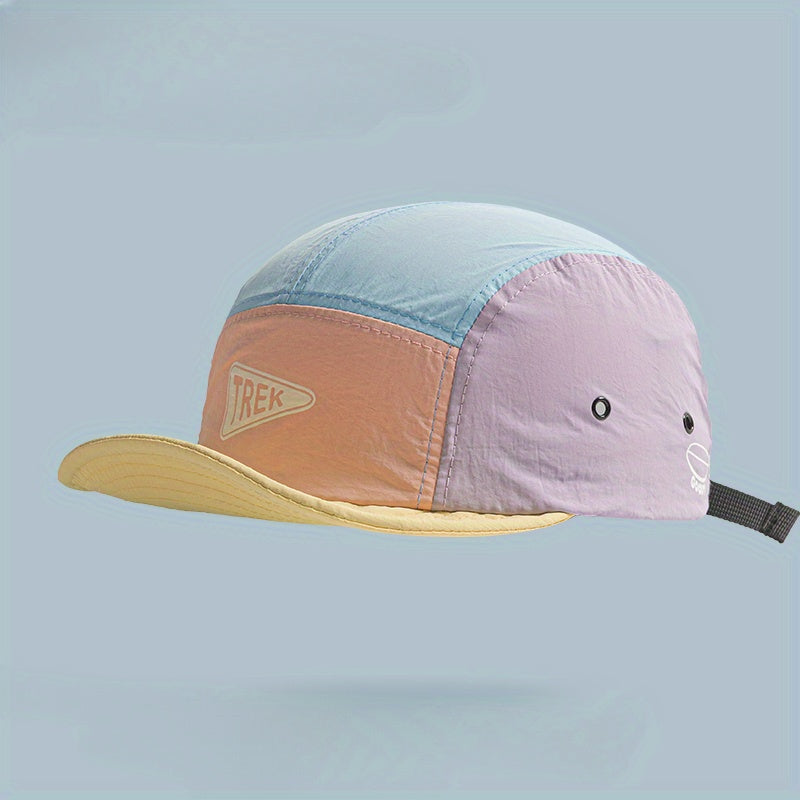 Colorful Quick-Dry Baseball Cap for Men and Women, Lightweight Breathable Summer Outdoor Sun Hat with Soft Brim
