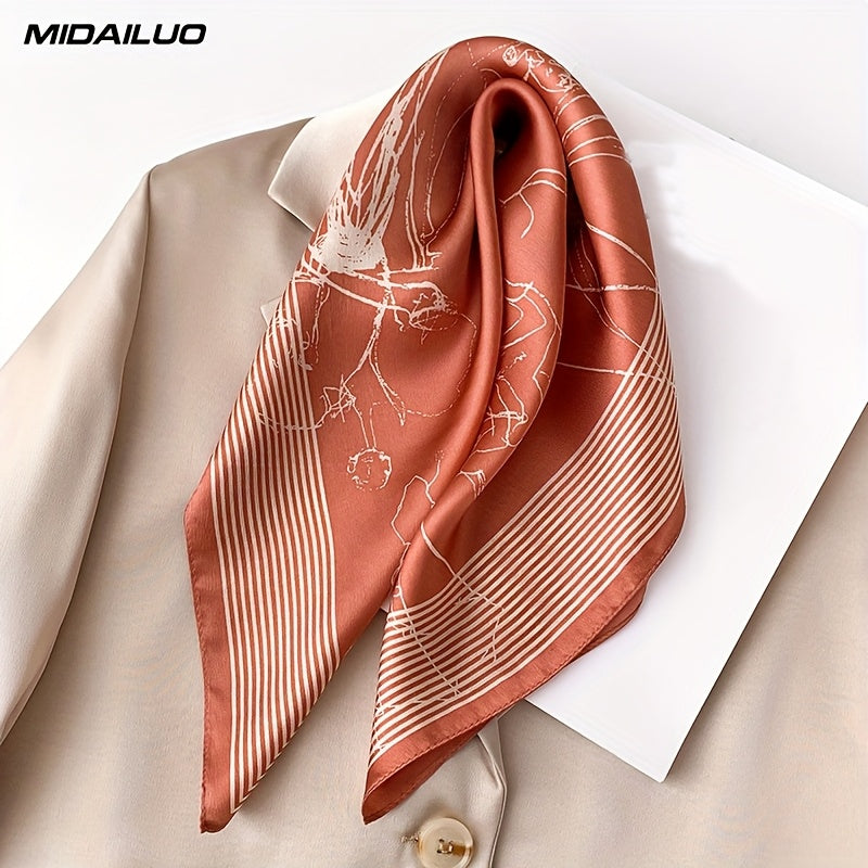MIDAILUO 100% Mulberry Silk Scarf - 20.87\