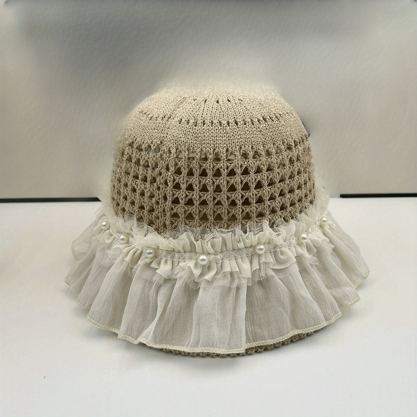 Breathable Straw Sun Hat Breathable Straw Sun Hat, Summer Seaside Full Face Shading Bucket Hat